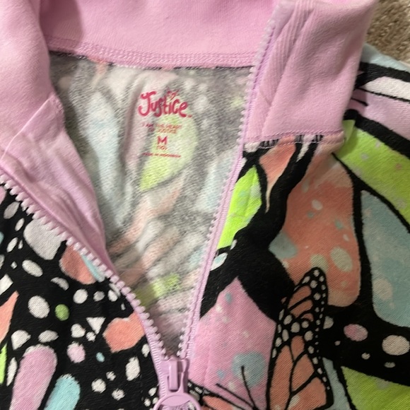 Youth justice quarter zip sweatshirt - Picture 2 of 3